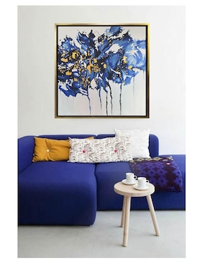 Pintura Azuloro técnica acrílico Lune Art Gallery Abstractos