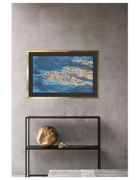 Pintura Reflejo de Oro técnica acrílico Lune Art Gallery