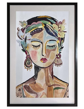 Pintura Roberta técnica acrílico Lune Art Gallery MilleniArt