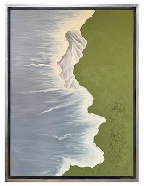 Pintura Mar técnica mixta Lune Art Gallery