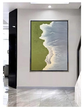 Pintura Mar técnica mixta Lune Art Gallery