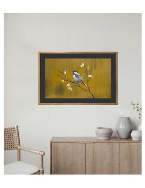 Pintura Lucia técnica acrílico Lune Art Gallery Pájaro