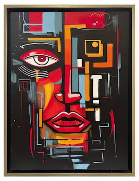 Pintura Lucas técnica acrílico Lune Art Gallery Faces