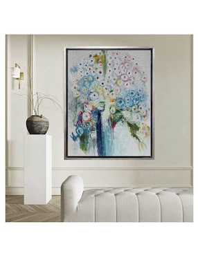 Pintura Belleza Imperfecta Floral técnica mixta Lune Art Gallery Floral