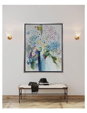 Pintura Belleza Imperfecta Floral técnica mixta Lune Art Gallery Floral