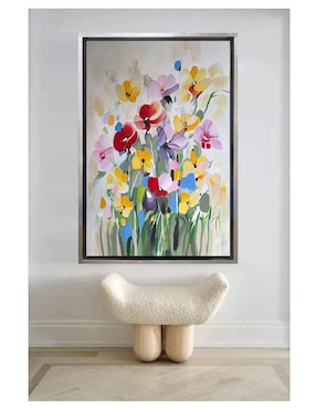 Pintura Flowers técnica mixta Lune Art Gallery