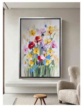 Pintura Flowers técnica mixta Lune Art Gallery