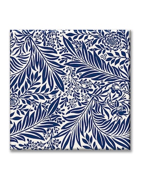 Cuadro Decorativo Industria Gráfica Ciento 23 Hojas Azules