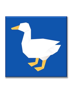 Cuadro decorativo Industria Grafica Ciento 23 Pato de origami