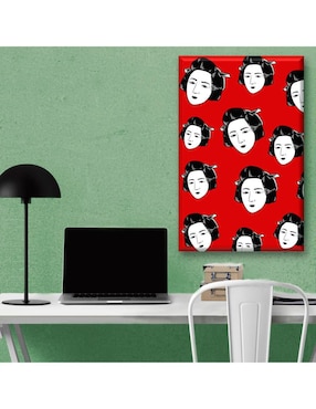 Cuadro decorativo Industria Grafica Ciento 23 Mujer japonesa