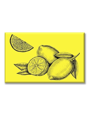 Cuadro Decorativo Industria Gráfica Ciento 23 Limones A Lápiz