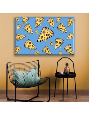 Cuadro decorativo Industria Grafica Ciento 23 Pizza ilustración