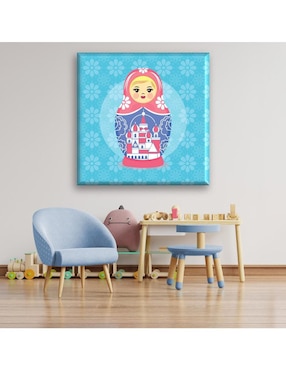 Cuadro decorativo Industria Grafica Ciento 23 Muñeca rusa