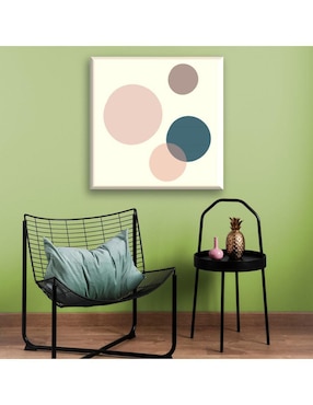 Cuadro decorativo Industria Grafica Ciento 23 Círculos terra