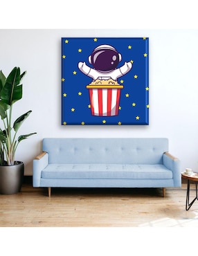 Cuadro decorativo Industria Grafica Ciento 23 Astronauta en el cine