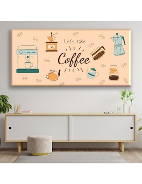 Cuadro decorativo Industria Grafica Ciento 23 Cafeteras