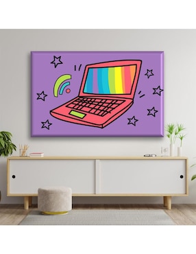 Cuadro decorativo Industria Grafica Ciento 23 Laptop