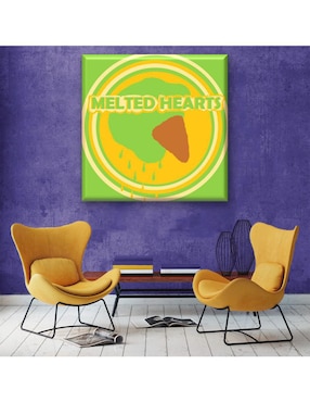 Cuadro decorativo Industria Grafica Ciento 23 Helado derretido