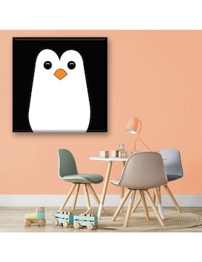 Cuadro decorativo Industria Grafica Ciento 23 Pingüino ilustración