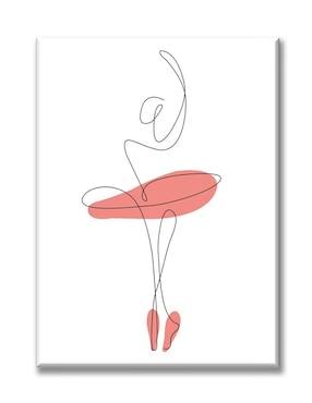 Cuadro decorativo Industria Grafica Ciento 23 Bailarina linea