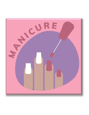 Cuadro Decorativo Industria Gráfica Ciento 23 Manicure