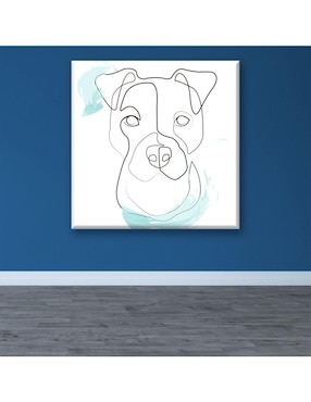 Cuadro decorativo Industria Grafica Ciento 23 Línea pitbull