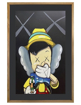 Pintura PinocchioWs técnica acrílico Lune Art Gallery