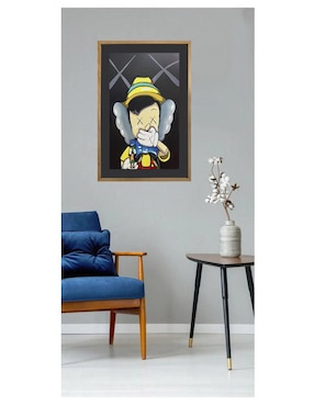 Pintura PinocchioWs técnica acrílico Lune Art Gallery