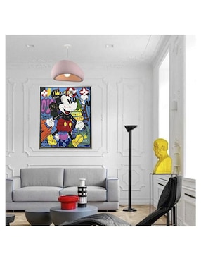 Pintura Mickey in society técnica acrílico Lune Art Gallery Mickey