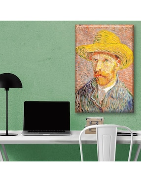 Cuadro decorativo Industria Grafica Ciento 23 Sombrero de paja