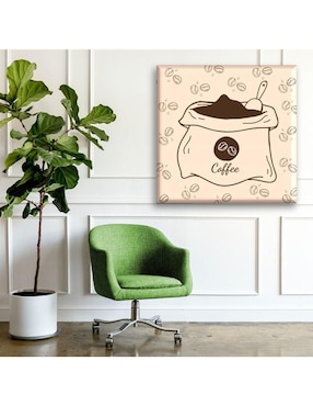 Cuadro decorativo Industria Grafica Ciento 23 Granos de café
