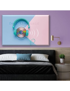 Cuadro decorativo Industria Grafica Ciento 23 Audifonos