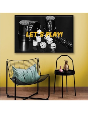 Cuadro decorativo Industria Grafica Ciento 23 Cubo y copa