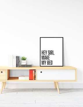 Cuadro decorativo Pixelarte letras