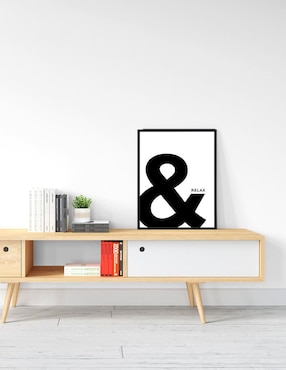 Cuadro decorativo Pixelarte letras
