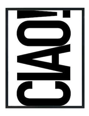 Cuadro decorativo Pixelarte letras