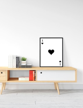 Cuadro decorativo Pixelarte letras