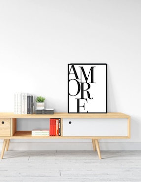 Cuadro decorativo Pixelarte letras