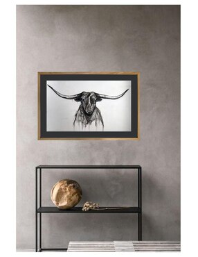 Pintura Horns técnica acrílico Lune Art Gallery AnimalArt