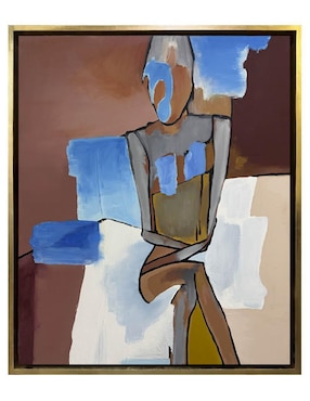 Pintura Intermitencia técnica acrílico Lune Art Gallery Siluetas