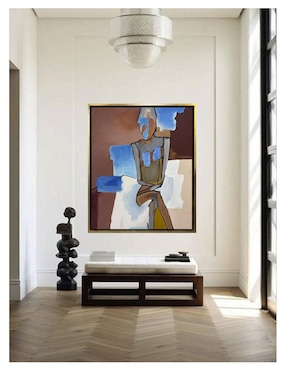 Pintura Intermitencia técnica acrílico Lune Art Gallery Siluetas