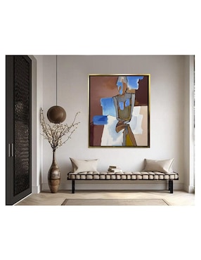 Pintura Intermitencia técnica acrílico Lune Art Gallery Siluetas