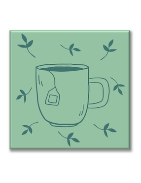 Cuadro Decorativo Industria Gráfica Ciento 23 Taza De Té