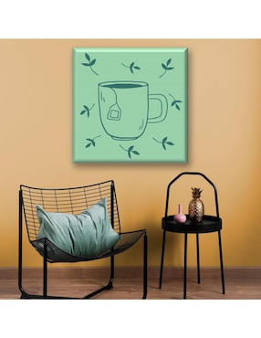Cuadro decorativo Industria Grafica Ciento 23 Taza de té