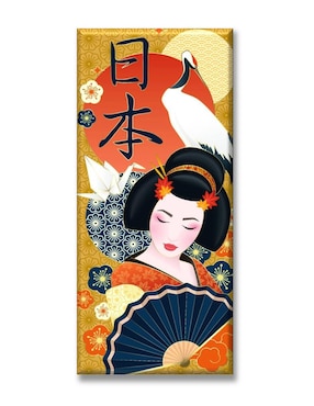 Cuadro Decorativo Industria Gráfica Ciento 23 Tapiz Geisha