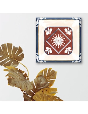 Cuadro decorativo Industria Grafica Ciento 23 Azulejo elegante