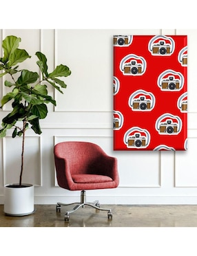 Cuadro decorativo Industria Grafica Ciento 23 Cámara análoga poster