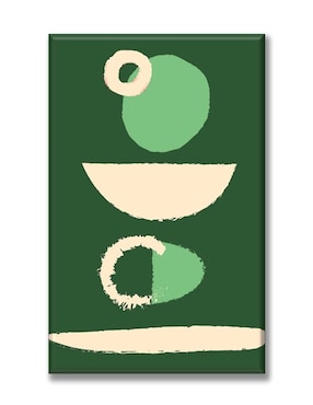 Cuadro decorativo Industria Grafica Ciento 23 Minimalismo verde