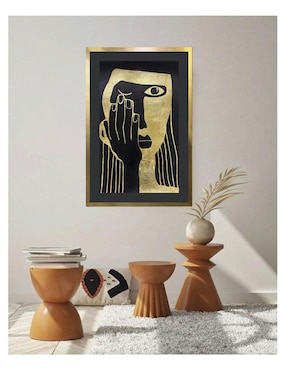 Pintura Gold Era técnica acrílico Lune Art Gallery
