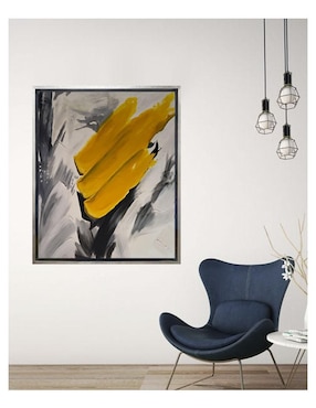 Pintura Yellow técnica mixta Lune Art Gallery